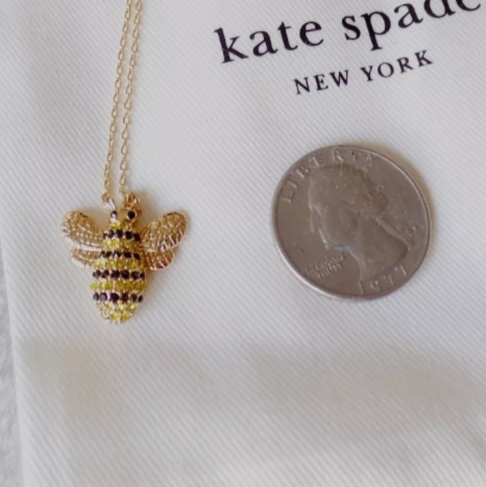 Kate Spade Perfect Picnic Bee Necklace - Picture 3 of 3
